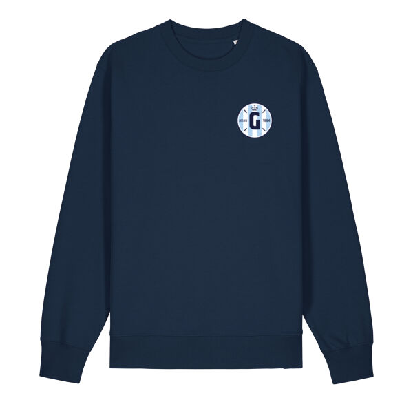 Unisex sweater navy blue  Thumbnail