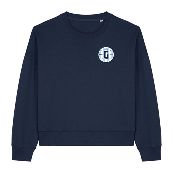 Women sweater navy blue Thumbnail