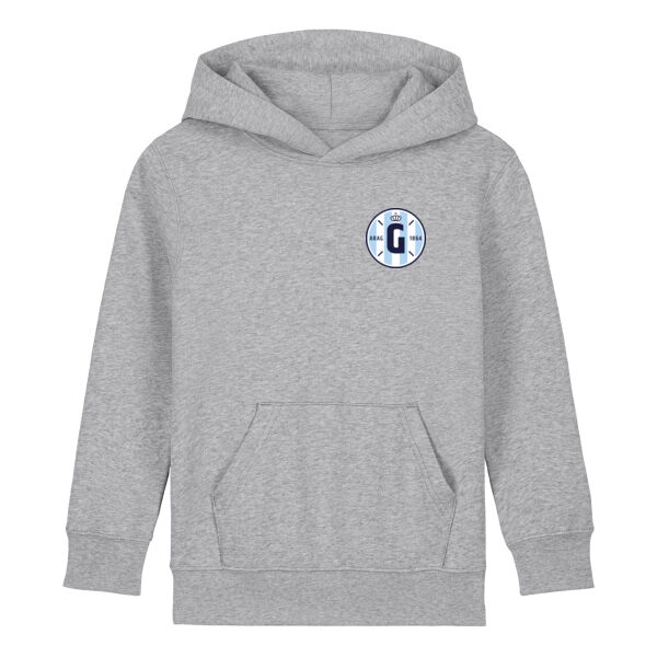 Kids hoodie heather grey Thumbnail