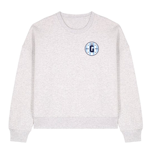 Women GTTA Sweater cool heather grey Thumbnail