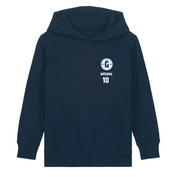 Hockey Kids Hoodie - Blauw - Personaliseerbaar Thumbnail